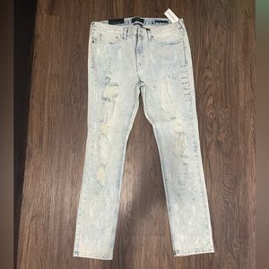 BRAND NEW pacsun distressed jean , 34x34